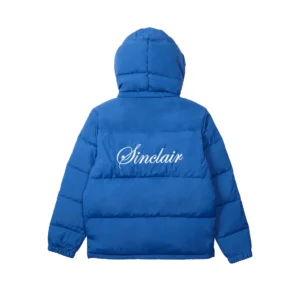 Sinclair Down Puffer Blue Jacket