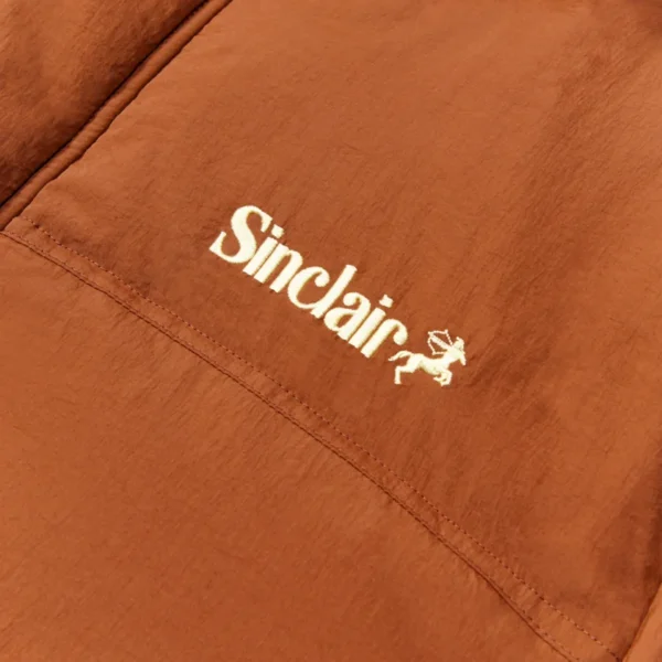 Sinclair Down Puffer Brown Jacket